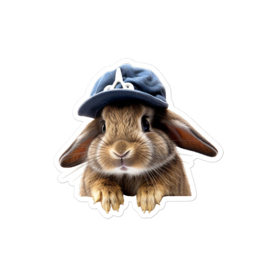 New Zealand Contractor Bunny Sticker - Stickerfy.ai