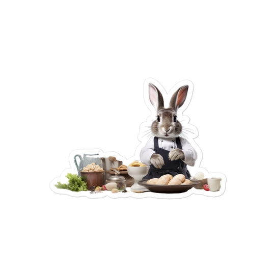 New Zealand Chef Bunny Sticker - Stickerfy.ai