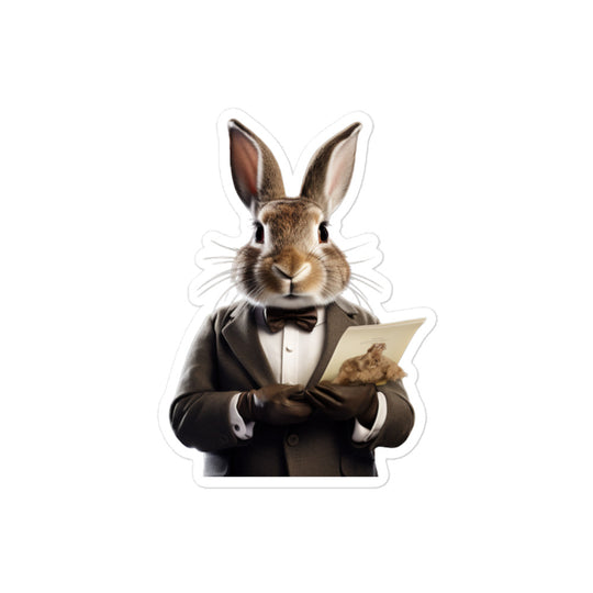 Rhinelander Welcoming Hotel Bunny Sticker - Stickerfy.ai