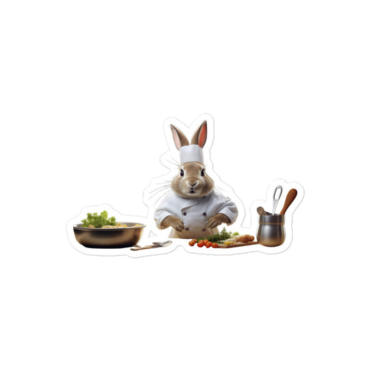 Rhinelander Chef Bunny Sticker - Stickerfy.ai