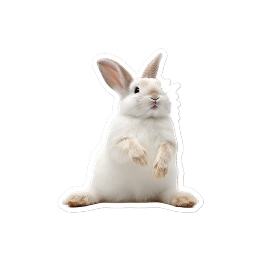 American Bunny Sticker - Stickerfy.ai