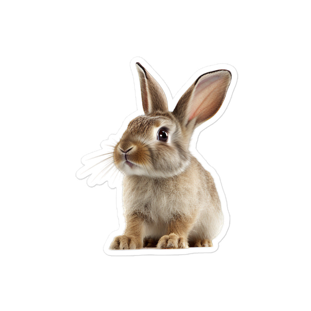 American Bunny Sticker - Stickerfy.ai