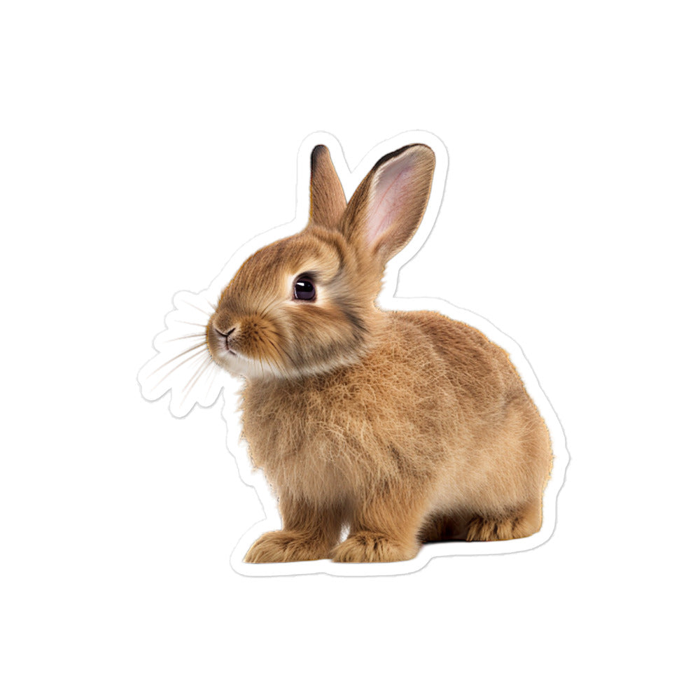 American Bunny Sticker - Stickerfy.ai
