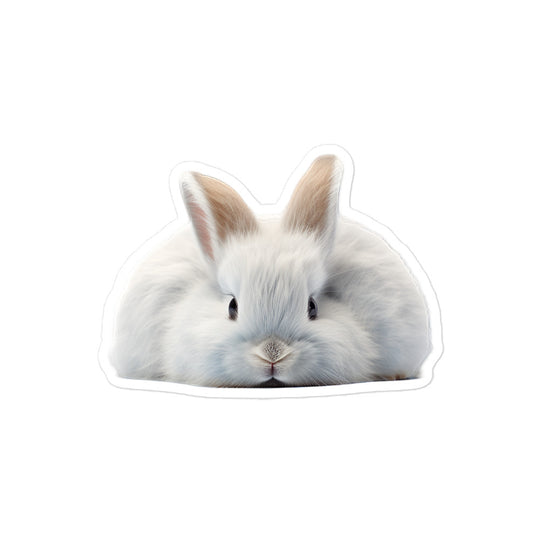 American Bunny Sticker - Stickerfy.ai