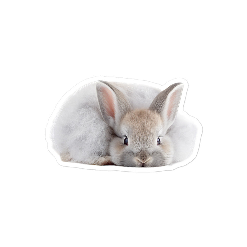 American Bunny Sticker - Stickerfy.ai