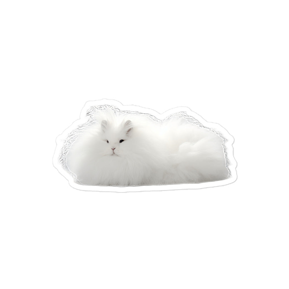Angora Bunny Sticker ๐ฐ from Stickerfy.ai