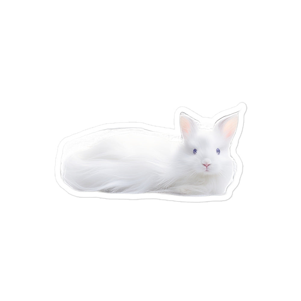 Angora Bunny Sticker - Stickerfy.ai