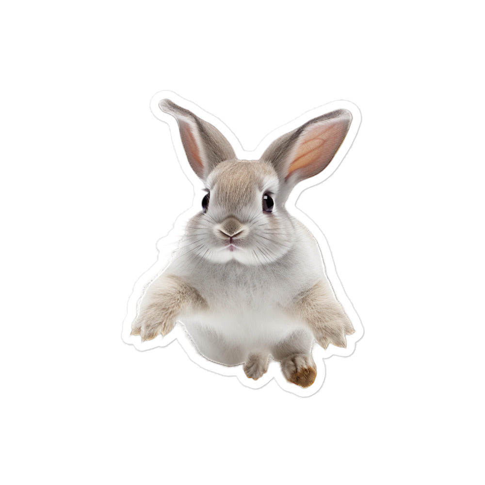 Mini Rex Bunny Sticker - Stickerfy.ai