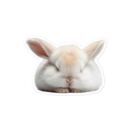 Mini Rex Bunny Sticker - Stickerfy.ai
