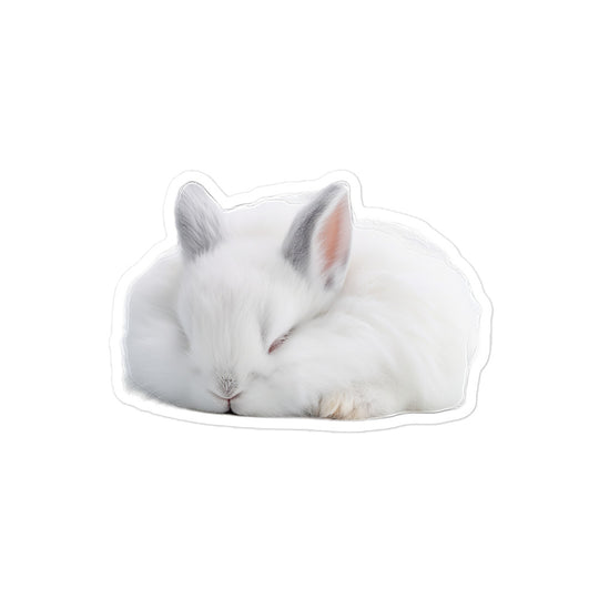 Mini Rex Bunny Sticker - Stickerfy.ai