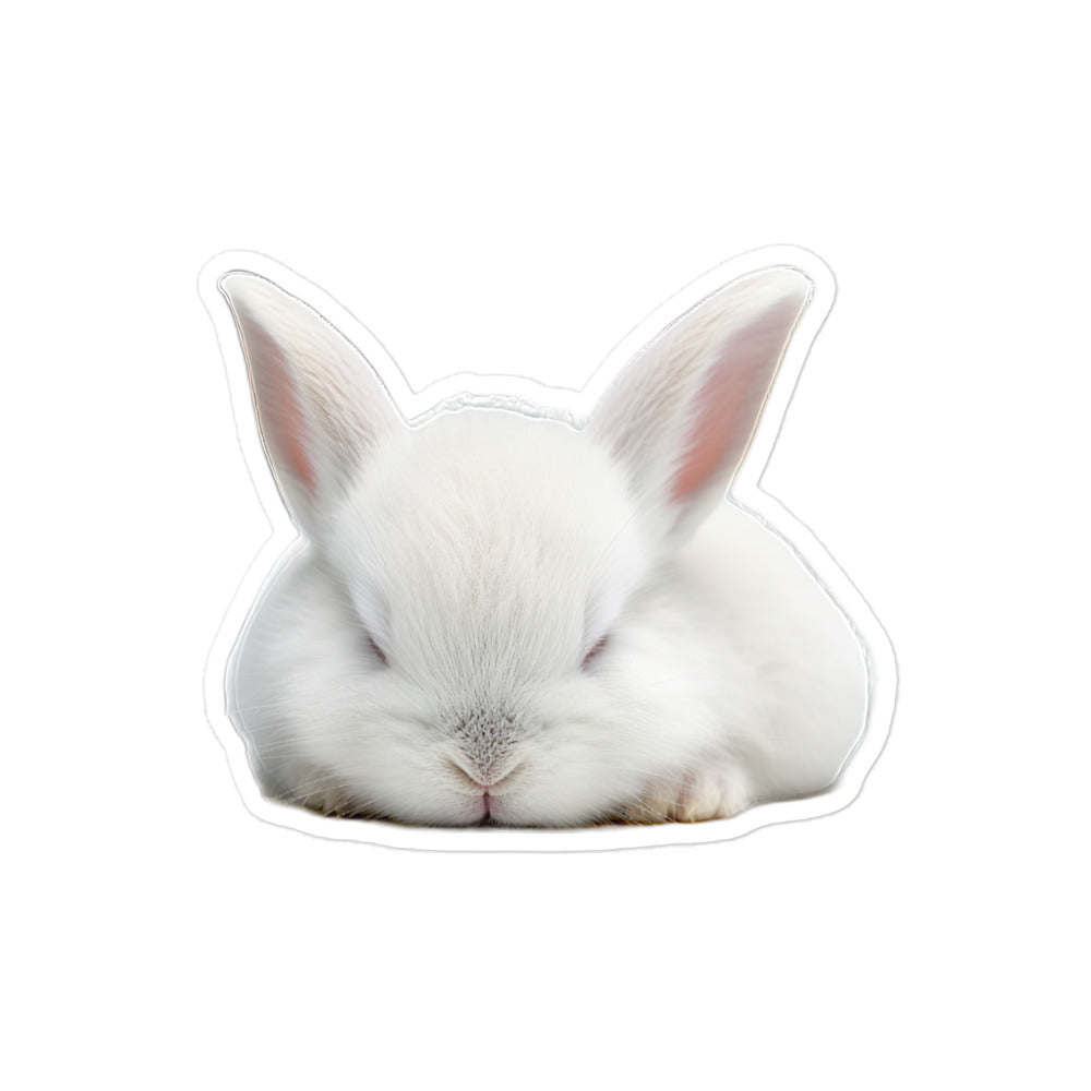 Mini Rex Bunny Sticker - Stickerfy.ai