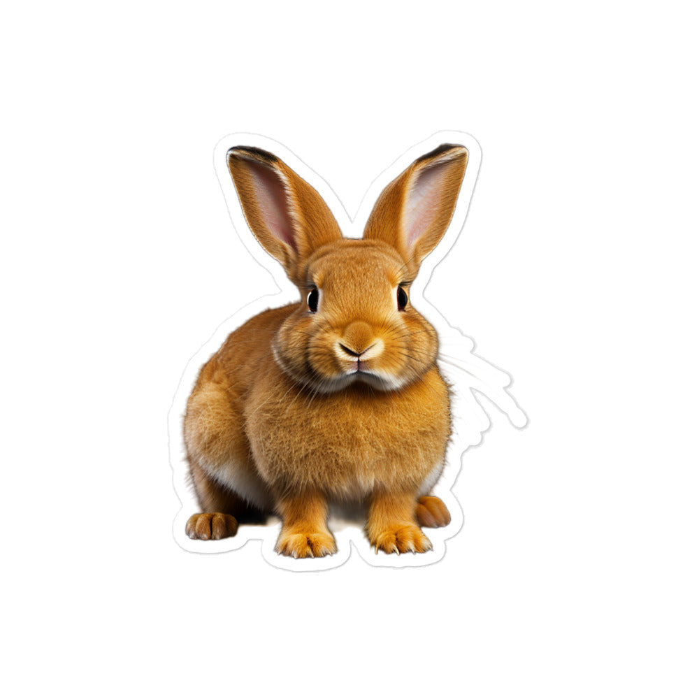 Mini Rex Bunny Sticker - Stickerfy.ai