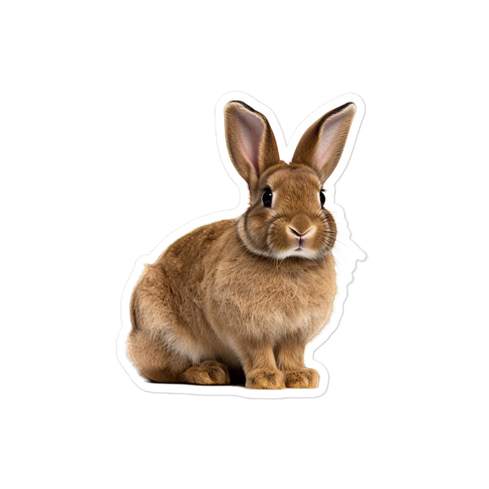 Mini Rex Bunny Sticker - Stickerfy.ai