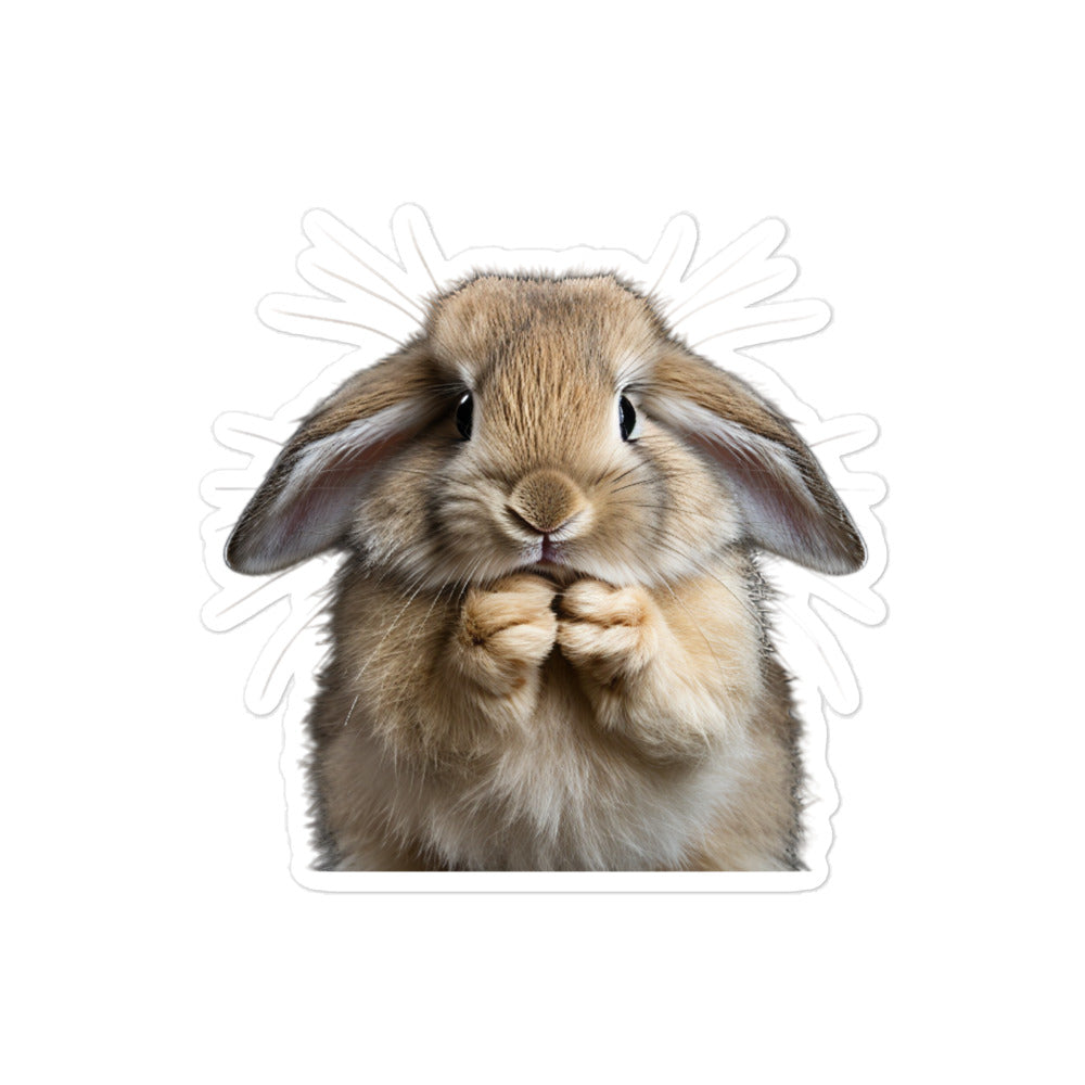 Californian Bunny Sticker - Stickerfy.ai