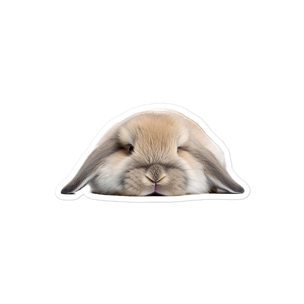 Holland Lop Bunny Sticker - Stickerfy.ai