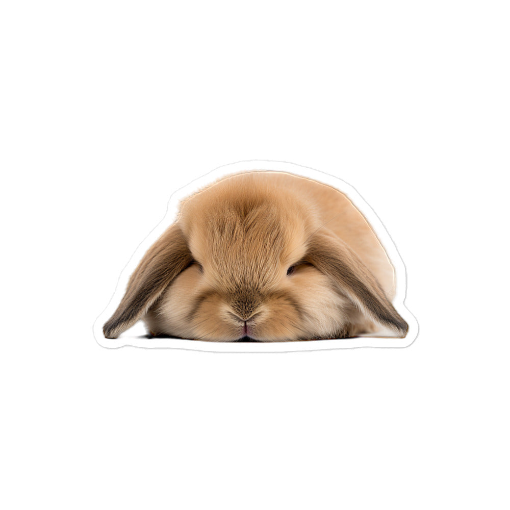 Holland Lop Bunny Sticker - Stickerfy.ai