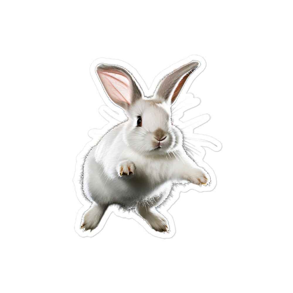 Britannia Petite Bunny Sticker - Stickerfy.ai