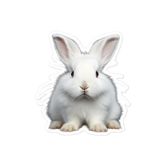 Himalayan Bunny Sticker - Stickerfy.ai