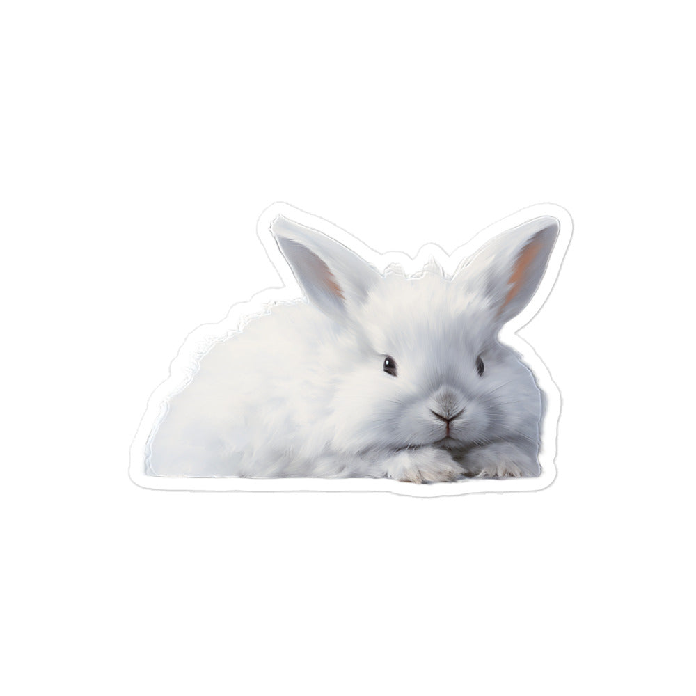 Himalayan Bunny Sticker - Stickerfy.ai