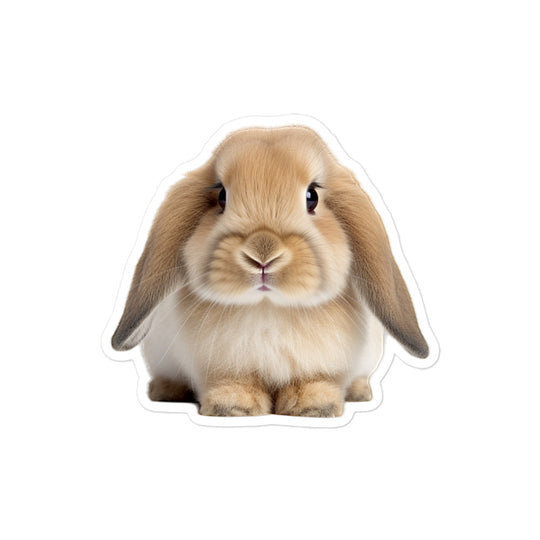 English Lop Bunny Sticker - Stickerfy.ai