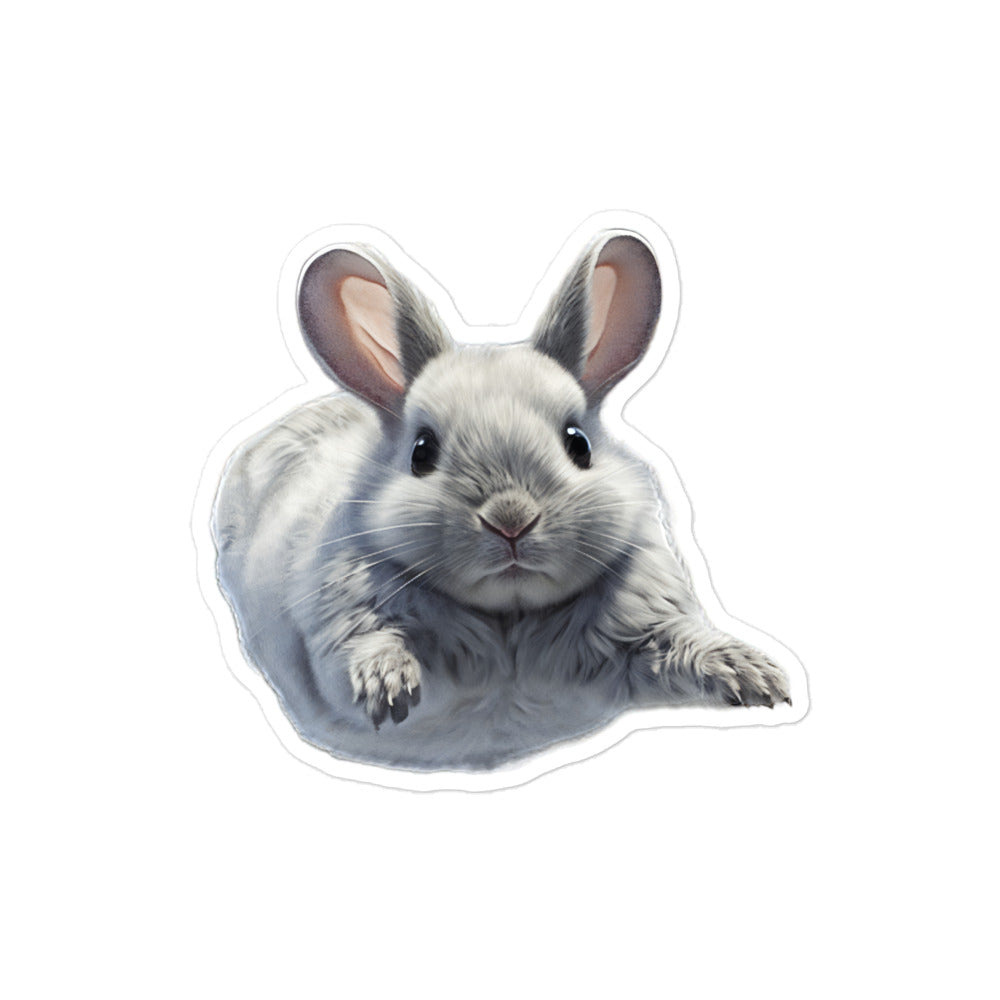 Chinchilla Bunny Sticker - Stickerfy.ai