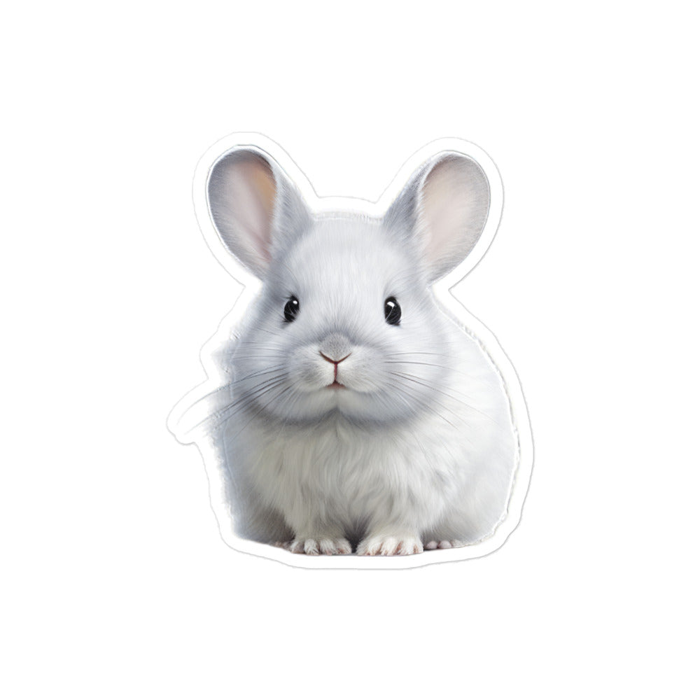 Chinchilla Bunny Sticker - Stickerfy.ai