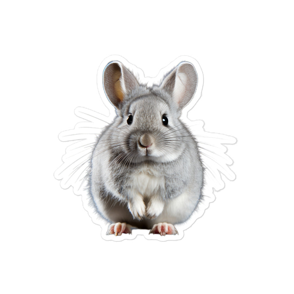 Chinchilla Bunny Sticker - Stickerfy.ai