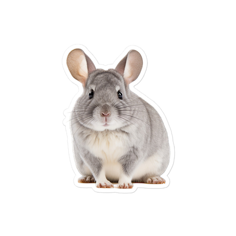 Chinchilla Bunny Sticker - Stickerfy.ai