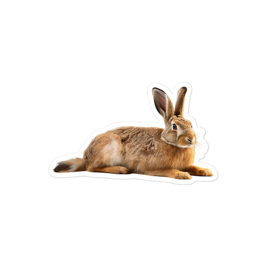 Belgian Hare Bunny Sticker - Stickerfy.ai