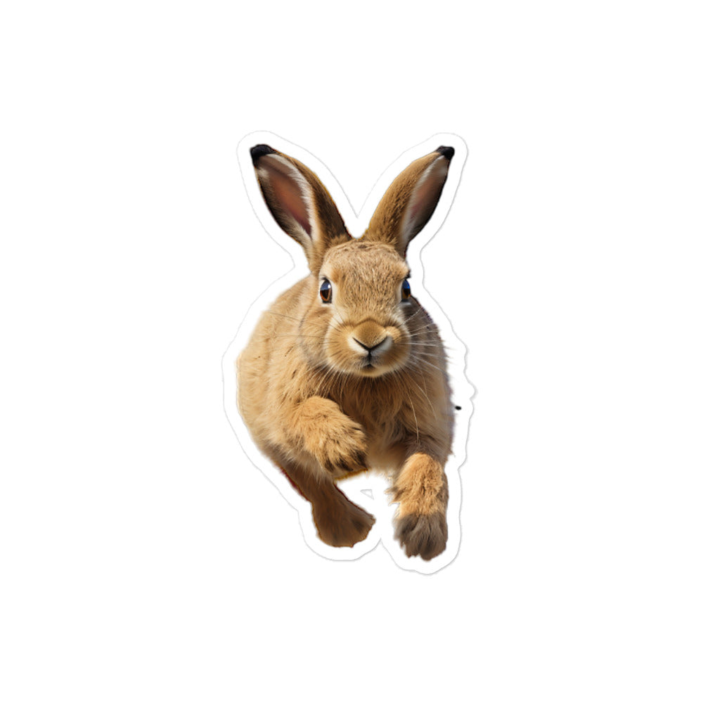 Belgian Hare Bunny Sticker - Stickerfy.ai