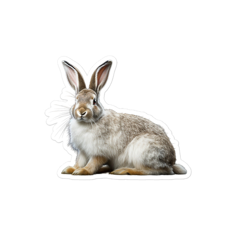 Flemish Giant Bunny Sticker - Stickerfy.ai