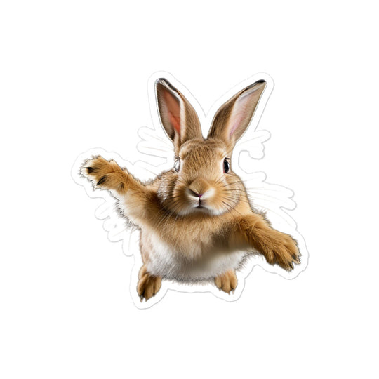 Flemish Giant Bunny Sticker - Stickerfy.ai