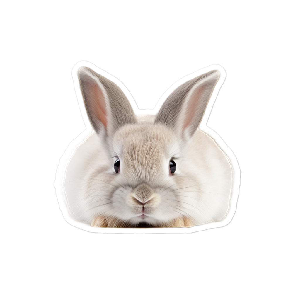 New Zealand Bunny Sticker - Stickerfy.ai