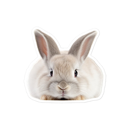 New Zealand Bunny Sticker - Stickerfy.ai