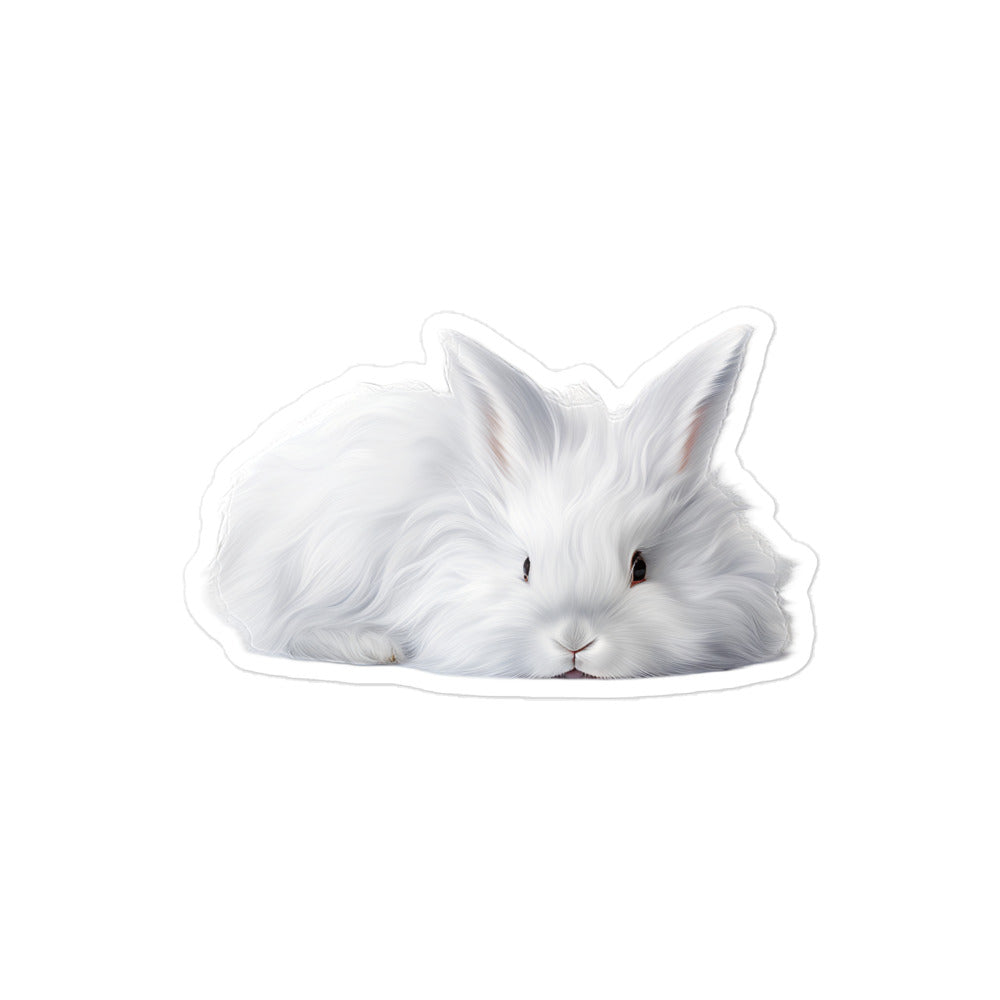 Mini Satin Bunny Sticker - Stickerfy.ai