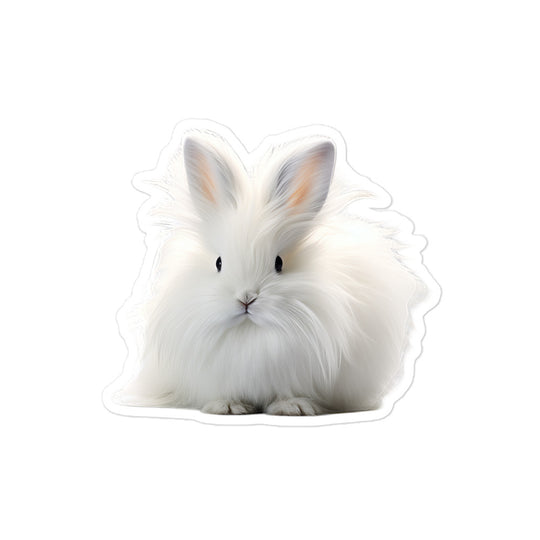 Mini Satin Bunny Sticker - Stickerfy.ai