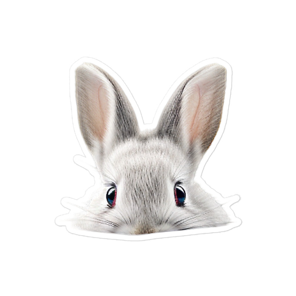 Mini Satin Bunny Sticker - Stickerfy.ai