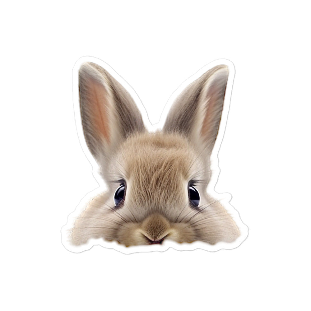 Mini Satin Bunny Sticker - Stickerfy.ai