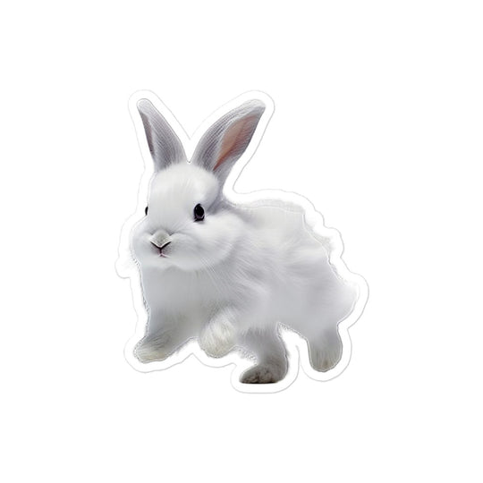 Mini Satin Bunny Sticker - Stickerfy.ai