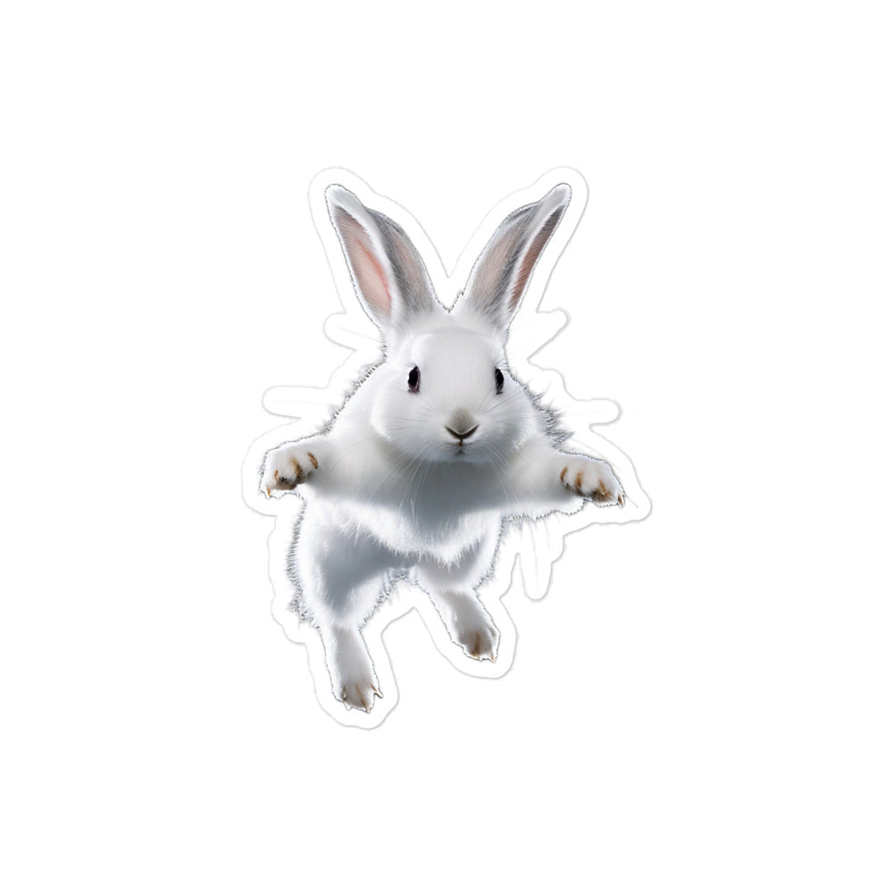 Mini Satin Bunny Sticker - Stickerfy.ai