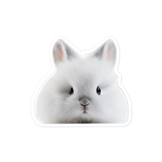 Jersey Wooly Bunny Sticker - Stickerfy.ai