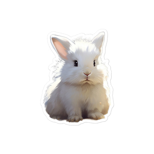 Dwarf Hotot Bunny Sticker - Stickerfy.ai