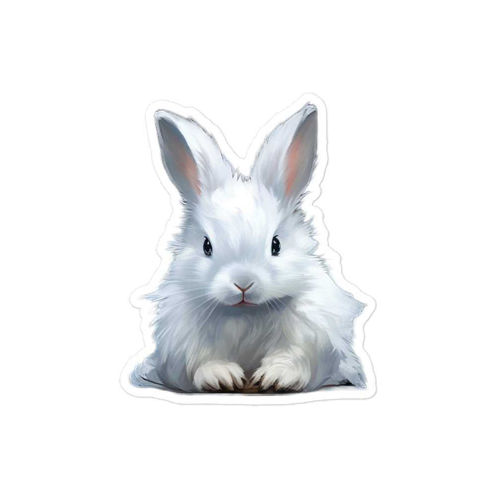 Dwarf Hotot Bunny Sticker - Stickerfy.ai