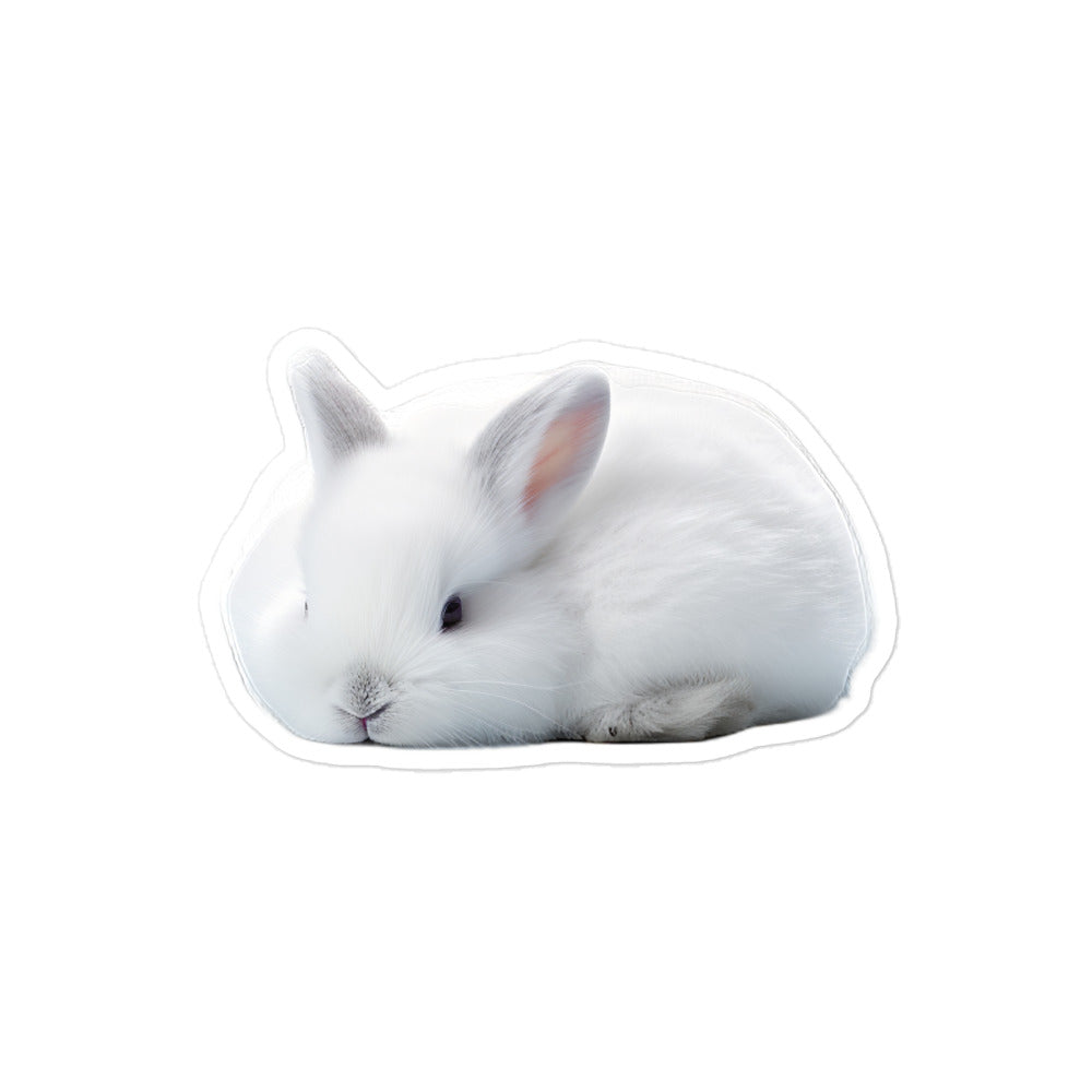 Britannia Petite Bunny Sticker - Stickerfy.ai