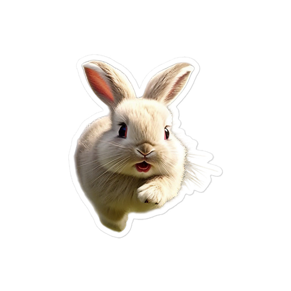 Britannia Petite Bunny Sticker - Stickerfy.ai