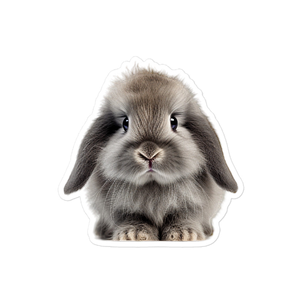 American Fuzzy Lop Bunny Sticker - Stickerfy.ai