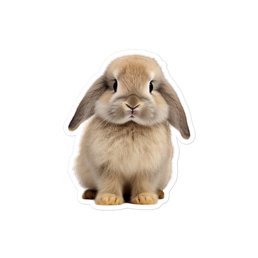 American Fuzzy Lop Bunny Sticker - Stickerfy.ai