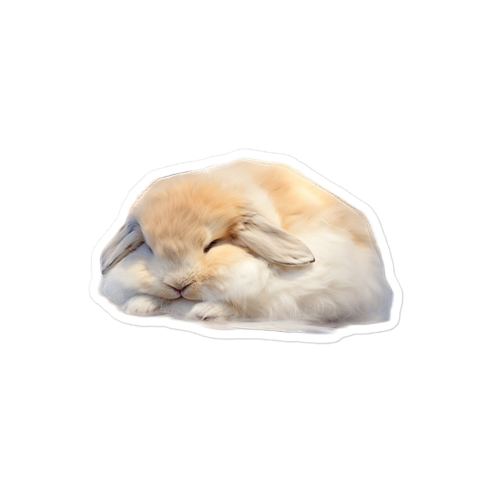 American Fuzzy Lop Bunny Sticker - Stickerfy.ai