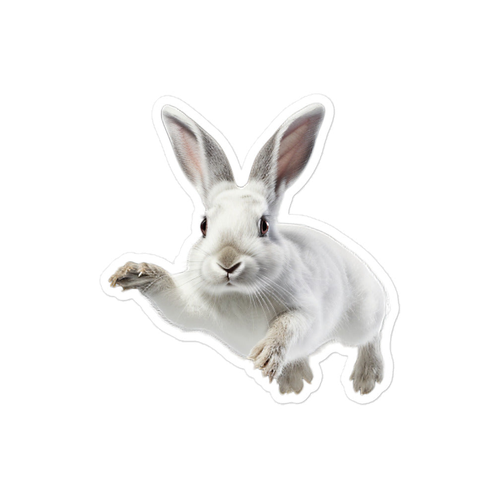 English Spot Bunny Sticker - Stickerfy.ai