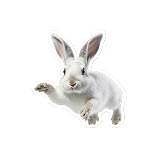 English Spot Bunny Sticker - Stickerfy.ai